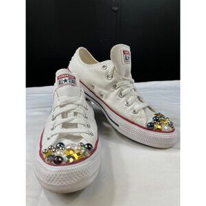 Converse All Star white Low Top Sneakers Size 8W SKU 7296